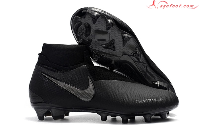 Nike Chaussures de Foot Phantom VSN Shadow Elite DF FG Noir