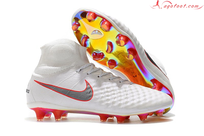 Nike Chaussures de Foot Magista Obra II Blanc