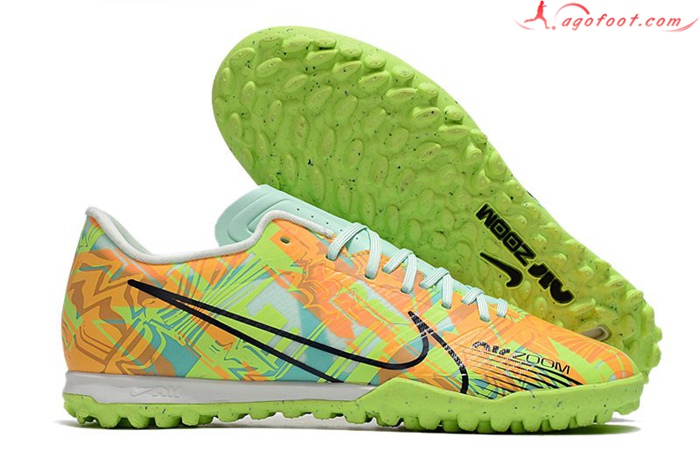Nike Chaussures de Foot Air Zoom Mercurial Vapor- XV Academy TF Vert