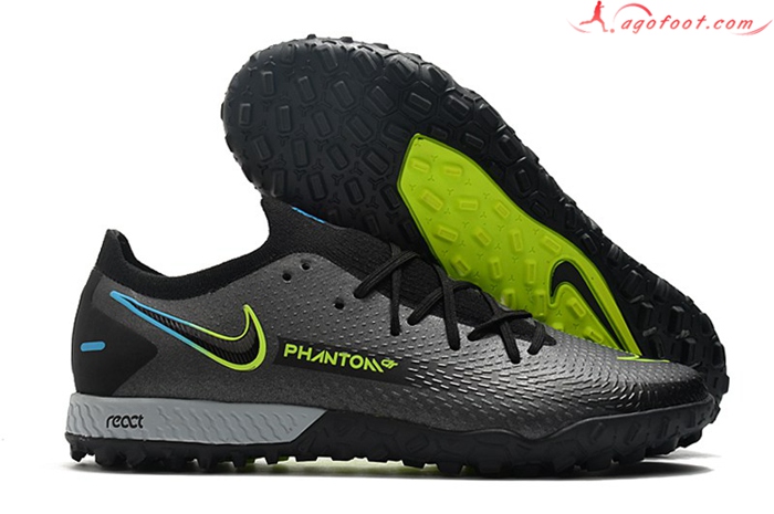 Nike Chaussures de Foot Phantom GT Pro TF Noir