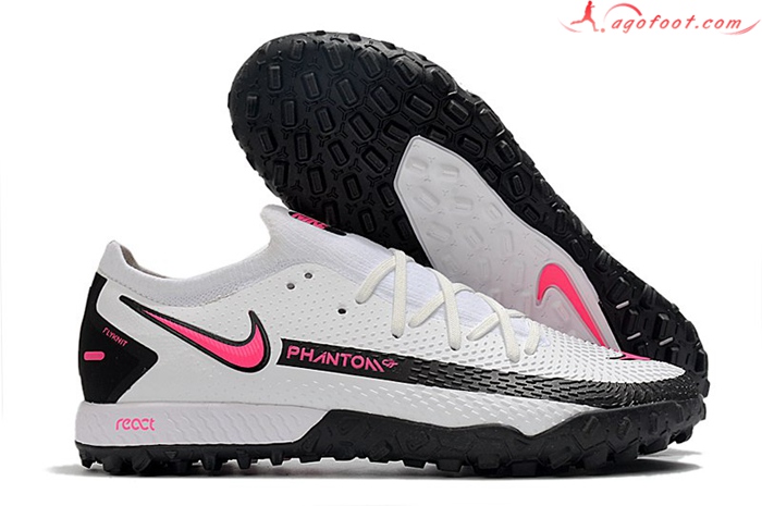 Nike Chaussures de Foot Phantom GT Pro TF Blanc