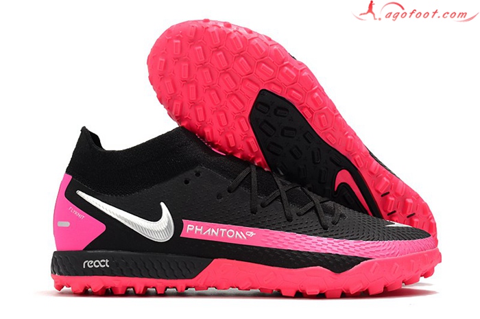 Nike Chaussures de Foot Phantom GT Pro TF Noir