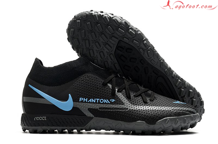 Nike Chaussures de Foot Phantom GT Pro TF Noir