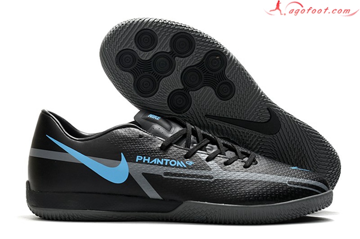 Nike Chaussures de Foot React Phantom GT2 Pro IC Noir