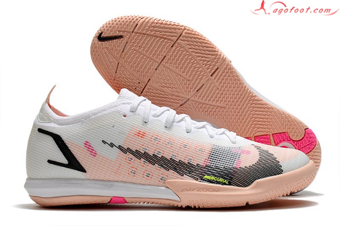 Nike Chaussures de Foot Vapor 14 Elite IC Rose
