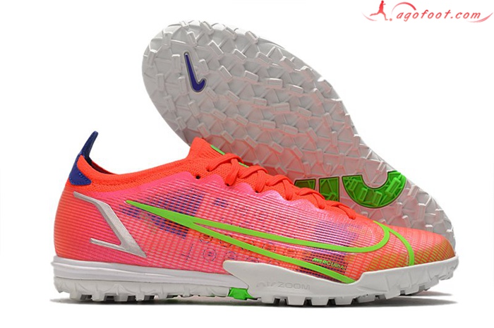 Nike Chaussures de Foot Vapor 14 Elite TF Rose