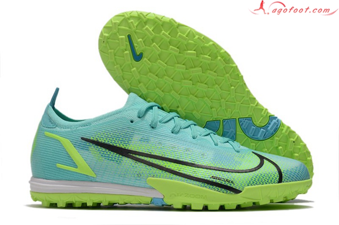 Nike Chaussures de Foot Vapor 14 Elite TF Vert