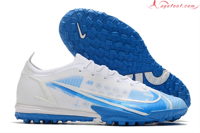 Nike Chaussures de Foot Vapor 14 Elite TF Blanc