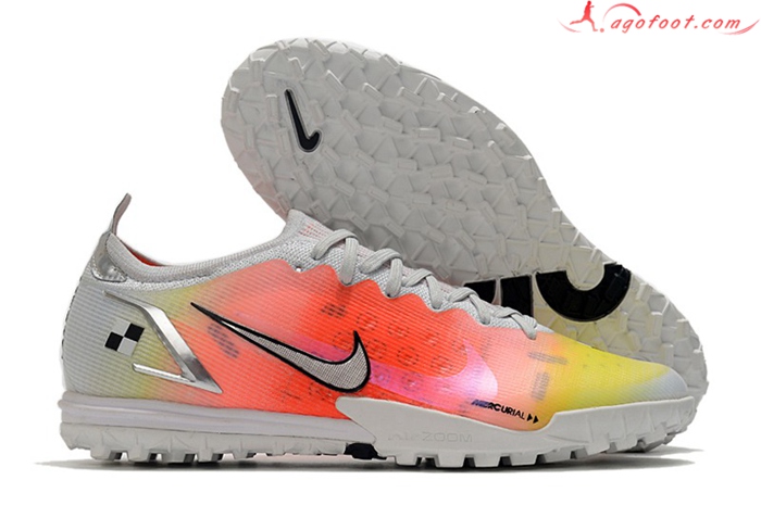 Nike Chaussures de Foot Vapor 14 Elite TF Rose