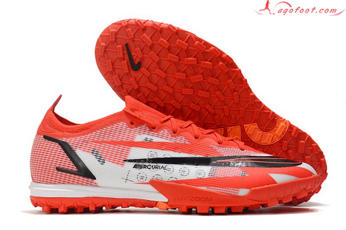 Nike Chaussures de Foot Vapor 14 Elite TF Rouge