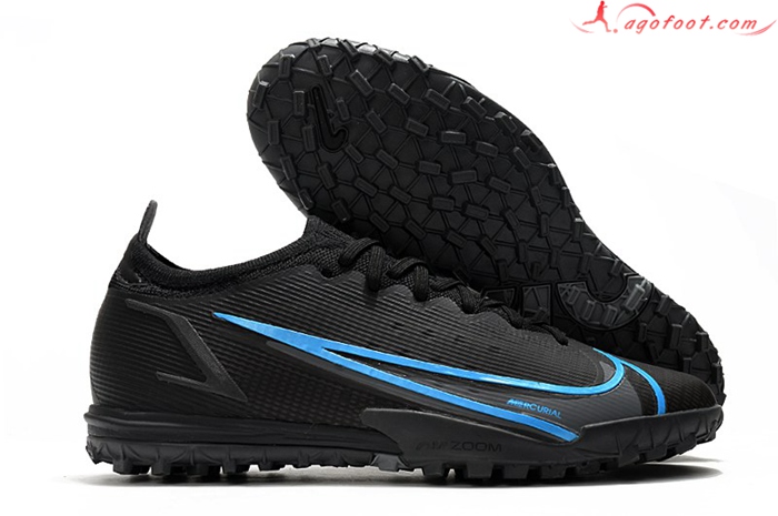 Nike Chaussures de Foot Vapor 14 Elite TF Noir
