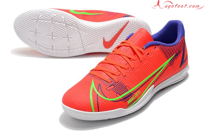 Nike Chaussures de Foot Vapor 14 Academy IC Rouge