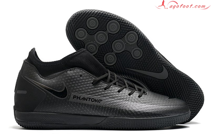 Nike Chaussures de Foot Phantom GT Academy Dynamic Fit IC Noir