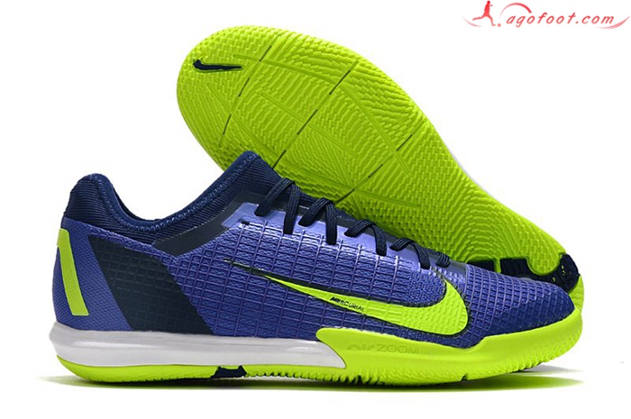 Nike Chaussures de Foot Zoom Vapor 14 Pro IC Bleu Marins