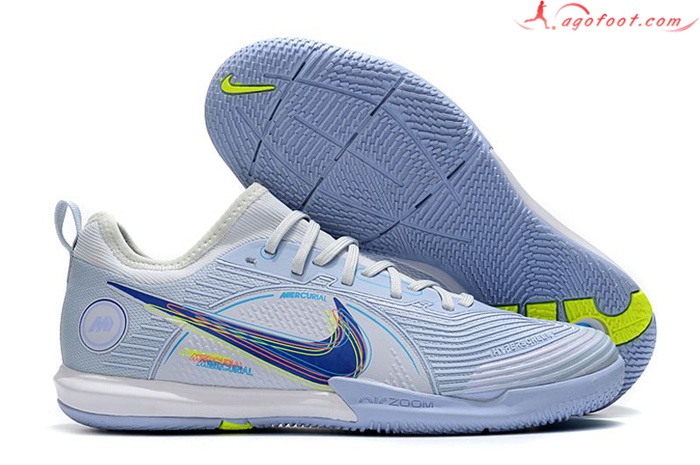 Nike Chaussures de Foot Zoom Vapor 14 Pro IC Bleu Clair
