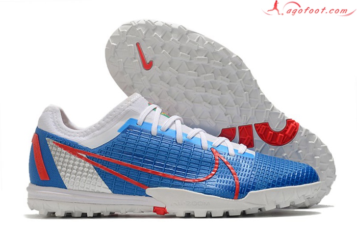 Nike Chaussures de Foot Zoom Vapor 14 Pro TF Bleu