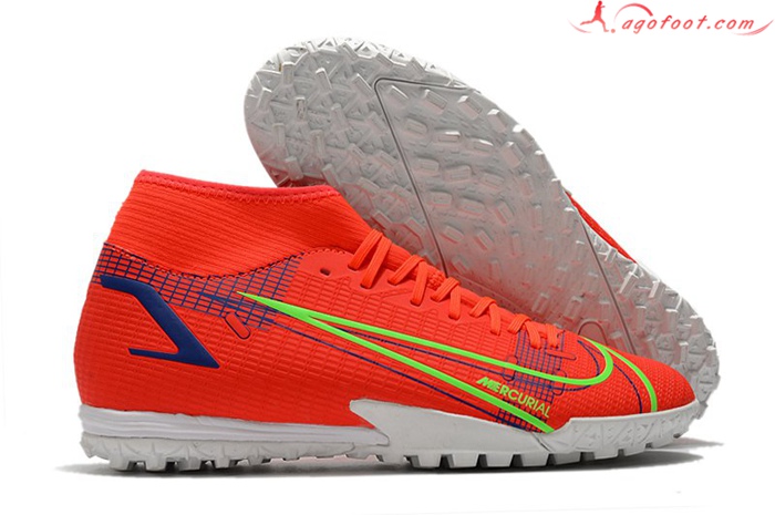 Nike Chaussures de Foot Superfly 8 Academy TF Rouge