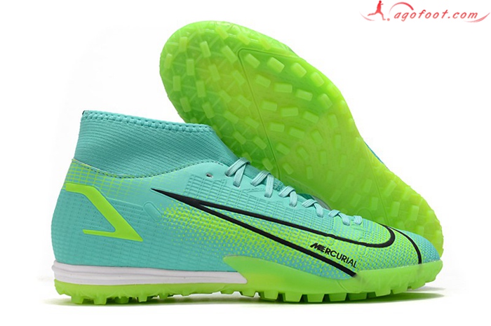Nike Chaussures de Foot Superfly 8 Academy TF Vert