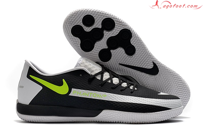 Nike Chaussures de Foot React Phantom GT Pro IC Noir