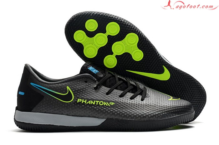 Nike Chaussures de Foot React Phantom GT Pro IC Noir