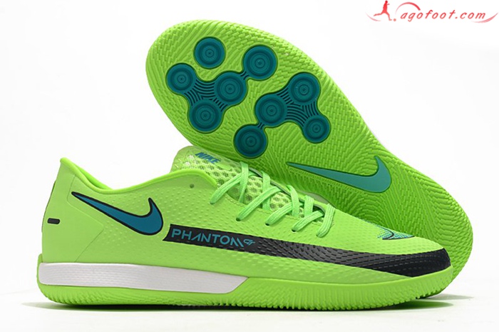 Nike Chaussures de Foot React Phantom GT Pro IC Vert