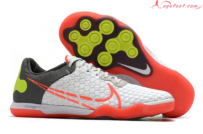 Nike Chaussures de Foot Reactgato IC Blanc