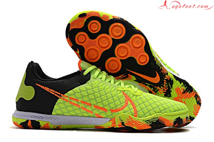 Nike Chaussures de Foot Reactgato IC Vert