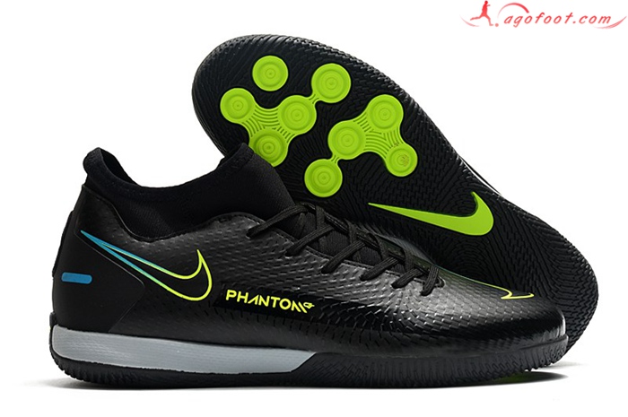 Nike Chaussures de Foot Phantom GT Academy Dynamic Fit IC Noir