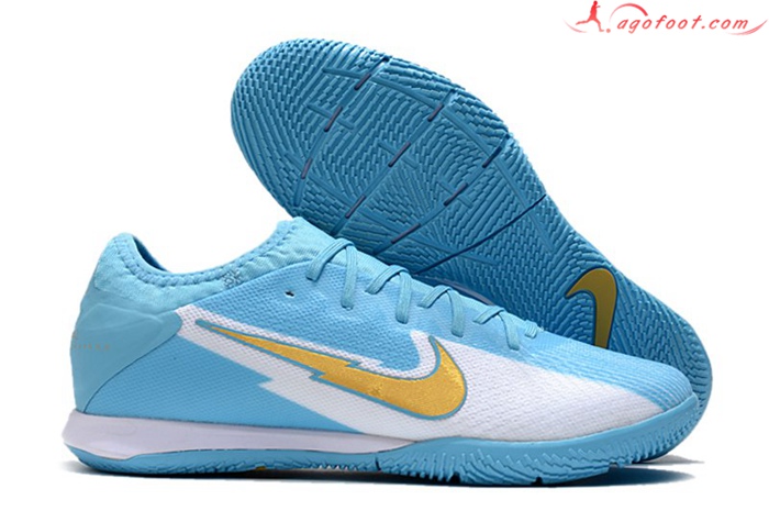 Nike Chaussures de Foot Vapor 13 Pro IC Bleu