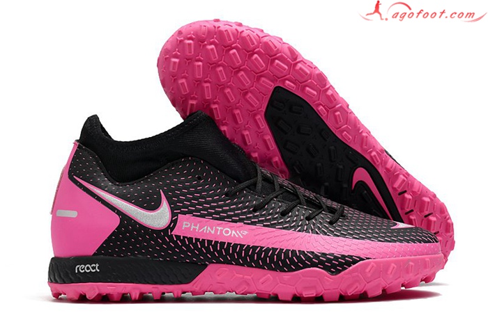Nike Chaussures de Foot Phantom GT Academy Dynamic Fit TF Noir