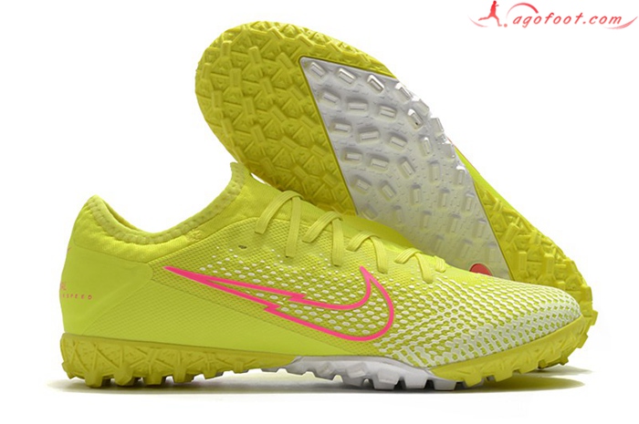 Nike Chaussures de Foot Vapor 13 Pro TF Jaune