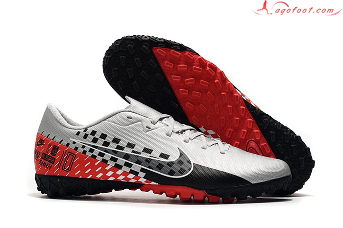 Nike Chaussures de Foot Mercurial Vapor 13 Academy TF Argent