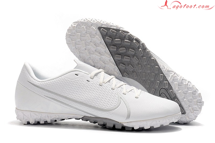 Nike Chaussures de Foot Mercurial Vapor 13 Academy TF Blanc