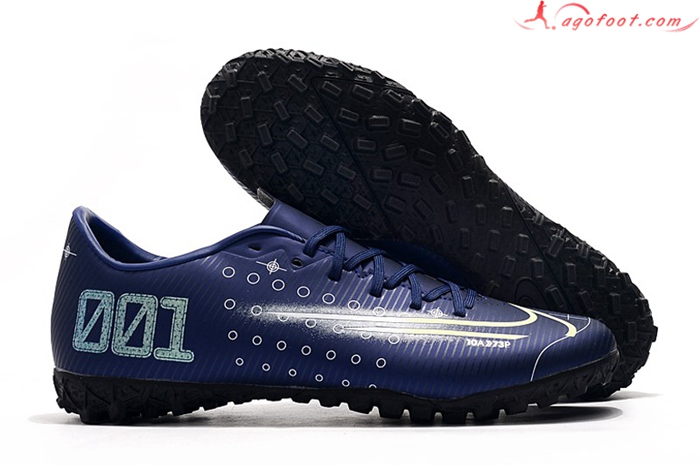 Nike Chaussures de Foot Mercurial Vapor 13 Academy TF Bleu Foncé