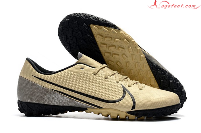Nike Chaussures de Foot Mercurial Vapor 13 Academy TF Doré