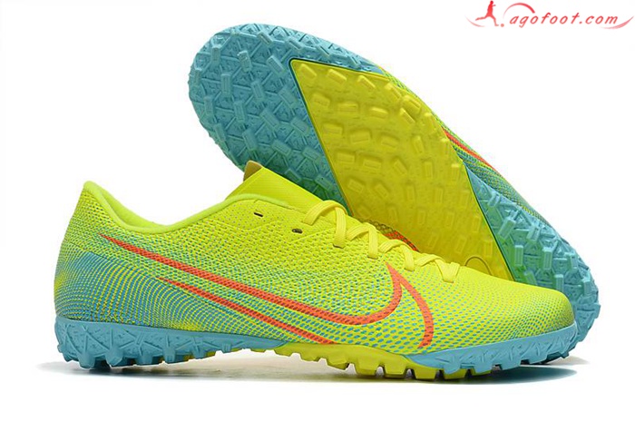 Nike Chaussures de Foot Mercurial Vapor 13 Academy TF Jaune
