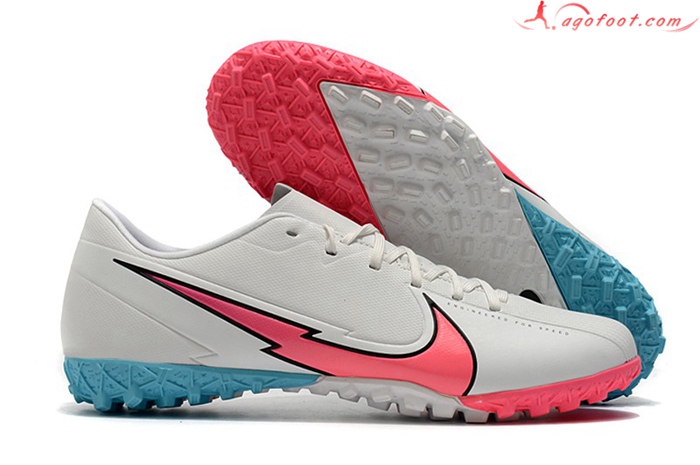 Nike Chaussures de Foot Mercurial Vapor 13 Academy TF Blanc