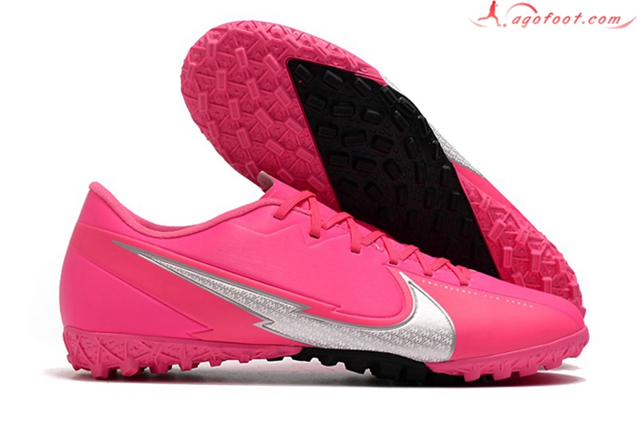 Nike Chaussures de Foot Mercurial Vapor 13 Academy TF Rose