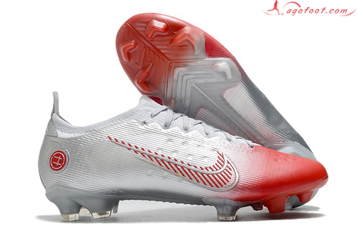 Nike Chaussures de Foot Mercurial Dream Speed Vapor 14 Elite FG Argent