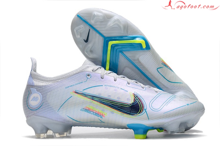 Nike Chaussures de Foot Mercurial Vapor XIV Elite FG Blanc