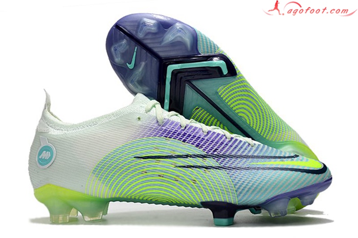 Nike Chaussures de Foot Mercurial Dream Speed Vapor 14 Elite FG Vert/Pourpre