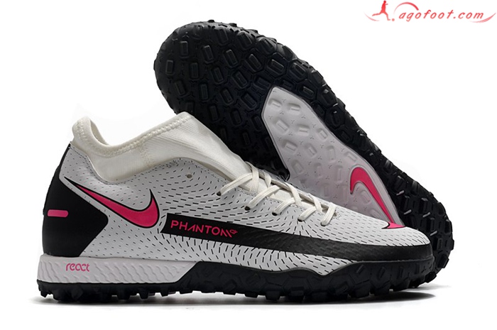 Nike Chaussures de Foot Phantom GT Academy Dynamic Fit TF Blanc