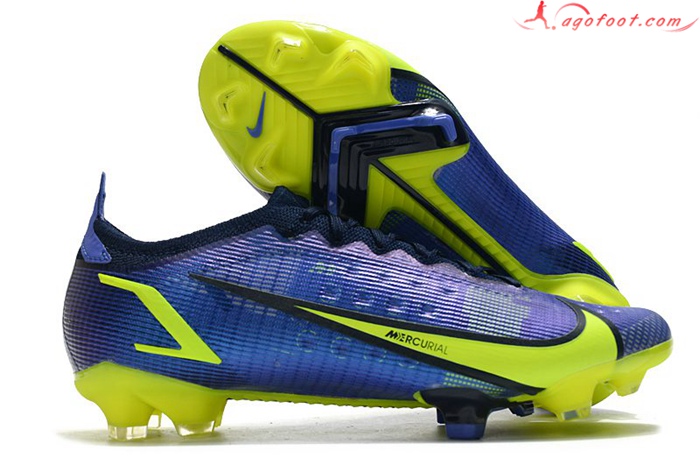 Nike Chaussures de Foot Mercurial Vapor XIV Elite FG Bleu Marins
