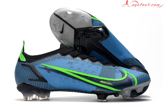 Nike Chaussures de Foot Mercurial Vapor XIV Elite FG Bleu