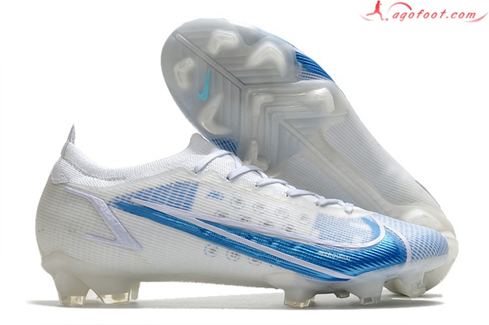 Nike Chaussures de Foot Vapor 14 Elite MDS FG Blanc