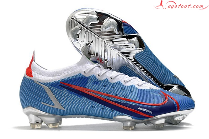 Nike Chaussures de Foot Vapor 14 Elite MDS FG Bleu
