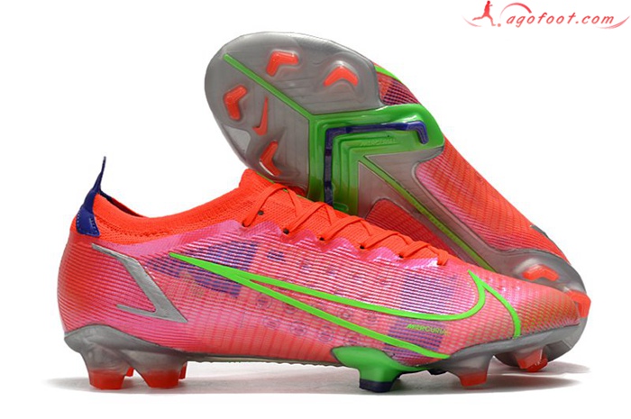 Nike Chaussures de Foot Vapor 14 Elite FG Rose