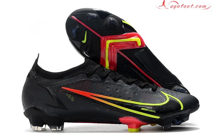 Nike Chaussures de Foot Vapor 14 Elite FG Noir
