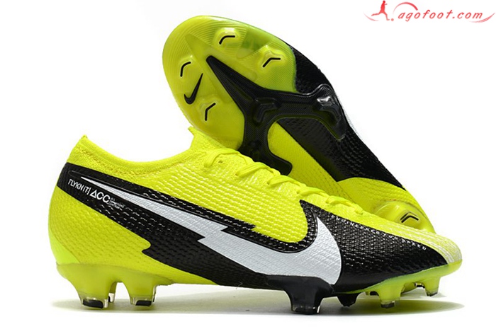 Nike Chaussures de Foot Vapor 14 Elite FG Jaune