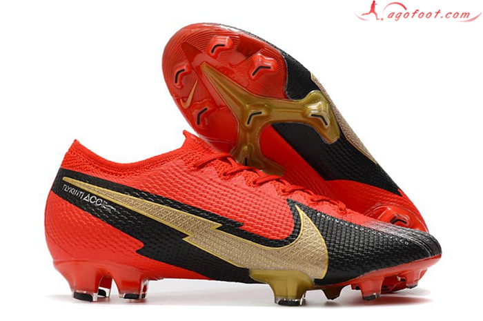 Nike Chaussures de Foot Vapor 14 Elite FG Rouge